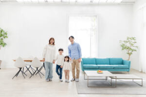 リビングと家族